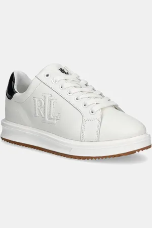 Ralph Lauren Sneakersy skórzane Ainsley kolor 802959226001
