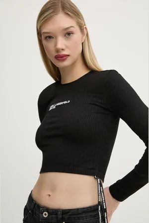 Karl Lagerfeld Longsleeve damski kolor A1W17037
