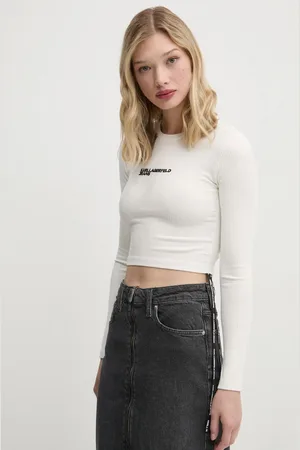 Karl Lagerfeld Longsleeve damski kolor A1W17037