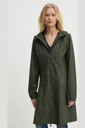 Rains Kurtka przeciwdeszczowa Cargo Curve Jacket W3 damska kolor przejściowa 12050-03