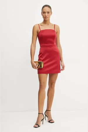 Guess Sukienka MAELLE kolor mini dopasowana W5RK42 WH0M2
