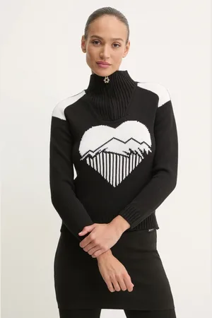 newland Sweter Edurne damski kolor ciepły z golfem N46534.108