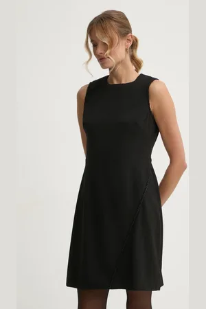 DKNY Sukienka kolor mini prosta DD4H1B61