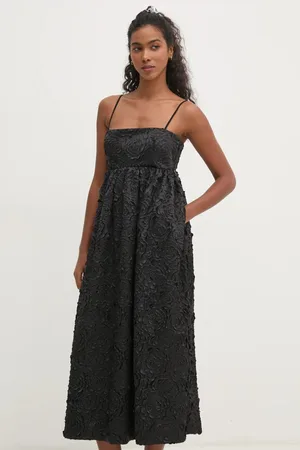 STINE GOYA Sukienka kolor midi rozkloszowana SG-PS25-D068-2320
