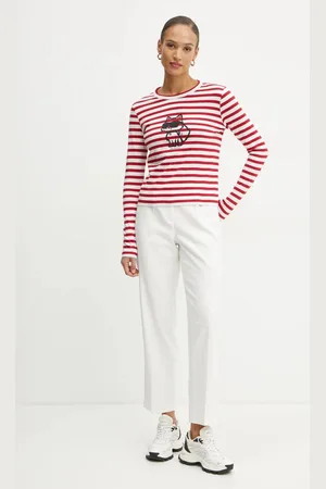 Karl Lagerfeld Longsleeve bawełniany kolor A1W17137
