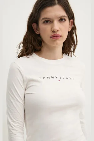 Tommy Hilfiger Longsleeve bawełniany kolor DW0DW19434