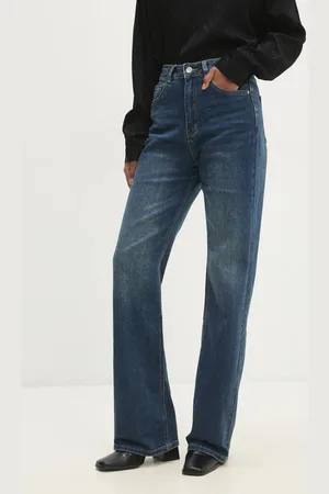 ANSWEAR Lab jeansy damskie high waist