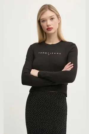 Tommy Hilfiger Longsleeve bawełniany kolor DW0DW19434