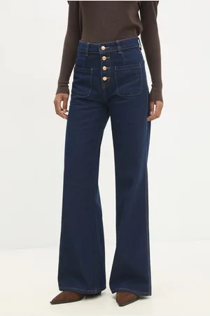 ANSWEAR Lab jeansy damskie high waist