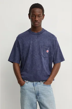 Desigual T-shirt bawełniany ARIZONA męski kolor gładki 24WMTK39