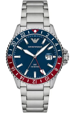 Emporio Armani Zegarek Diver GMT męski kolor AR11590