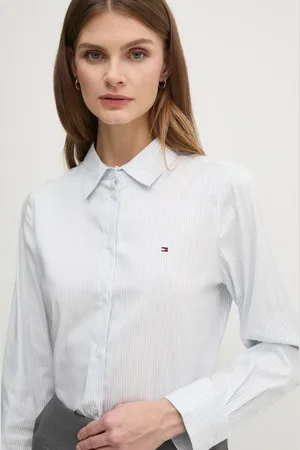Tommy Hilfiger Koszula damska kolor regular z kołnierzykiem klasycznym WW0WW44084