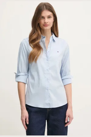 Tommy Hilfiger Koszula damska kolor regular z kołnierzykiem klasycznym WW0WW44084