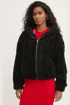 Hollister Bluza damska kolor z kapturem gładka KI344-4400