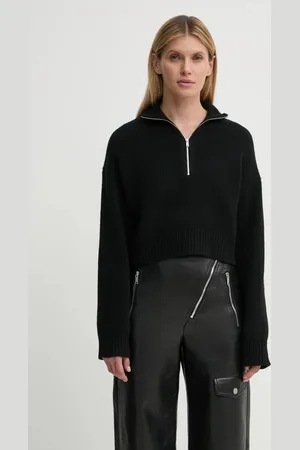 Nanushka Sweter wełniany SONORE damski kolor z półgolfem NW24FWSW42500