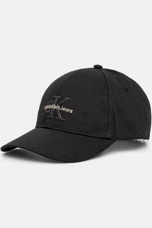 Calvin Klein Czapka z daszkiem bawełniana kolor z aplikacją K60K612317