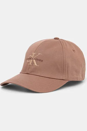 Calvin Klein Czapka z daszkiem bawełniana kolor z aplikacją K60K612317