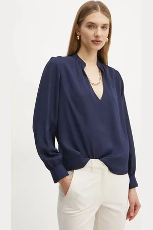 Guess Bluzka GRETA damska kolor gładka 5RGH05 7142A