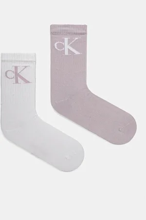 Calvin Klein Skarpetki 2-pack damskie kolor 701228811