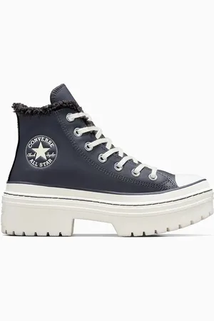 Converse Trampki skórzane Chuck Taylor All Star Lugged Heel damskie kolor A10152C