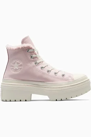 Converse Trampki skórzane Chuck Taylor All Star Lugged Heel damskie kolor A09346C