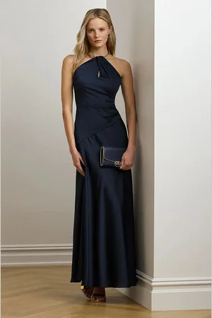 Ralph Lauren Sukienka kolor maxi rozkloszowana 253925627