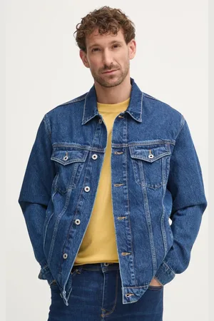 Pepe Jeans Kurtka jeansowa REGULAR JACKET męska kolor przejściowa PM402715HW5