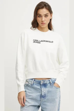 Karl Lagerfeld Bluza damska kolor z nadrukiem A1W20005