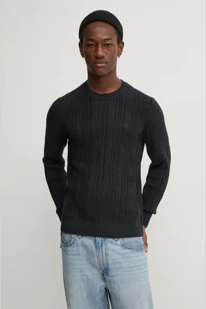 Abercrombie & Fitch Sweter z domieszką wełny męski KI120-4197