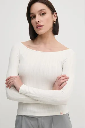Calvin Klein Longsleeve damski kolor J20J224992