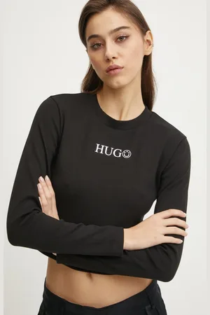 Hugo Blue Longsleeve damski kolor 50537288