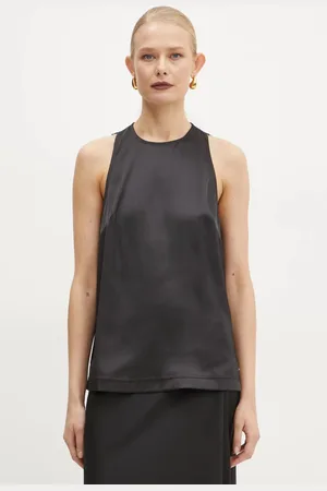 Guess Top CHRISTELLE kolor gładka W5RH47 WFQC2