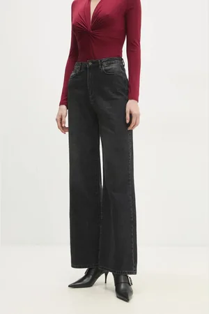 ANSWEAR Lab jeansy damskie high waist
