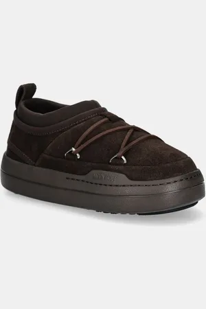 Moon Boot Kapcie zamszowe MB PARK ICON SUEDE kolor 80D2470110 M010