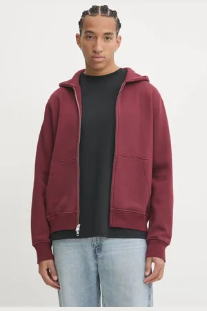 Abercrombie & Fitch Bluza męska kolor z kapturem gładka KI122-4275