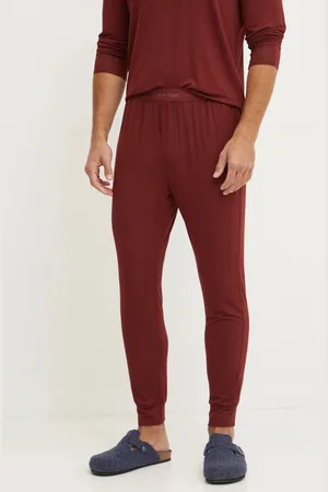 Calvin Klein Spodnie lounge kolor gładkie
