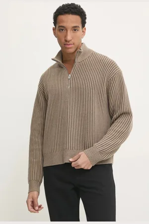 Abercrombie & Fitch Sweter męski kolor ciepły KI120-4181