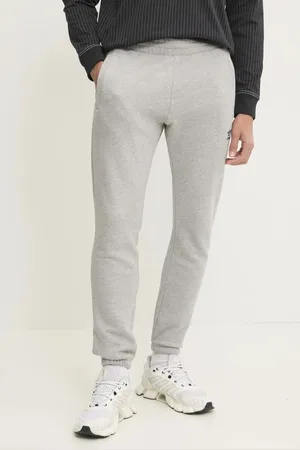 adidas Spodnie dresowe bawełniane Essential kolor gładkie JD2424