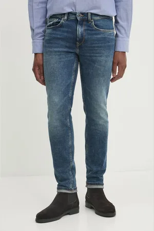 Pepe Jeans Jeansy SLIM JEANS HATCH męskie kolor PM207388EF5