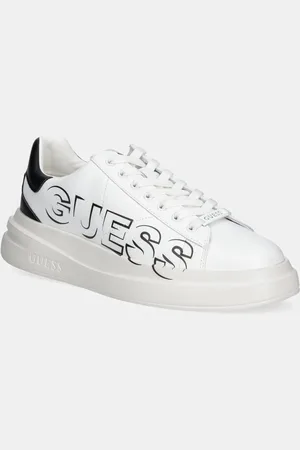Guess Sneakersy skórzane ELBA kolor FMPELB SUE12