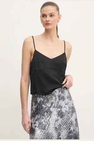 Calvin Klein Top kolor gładka J20J225019