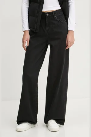 Purple Brand Jeansy BAGGY damskie high waist D2005-BGWB224