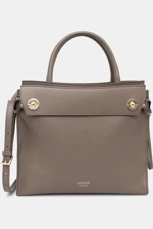 Guess Torebka skórzana BIANCA kolor HWBIAA L5117