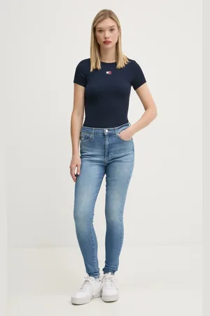 Tommy Hilfiger Jeansy damskie kolor DW0DW20223
