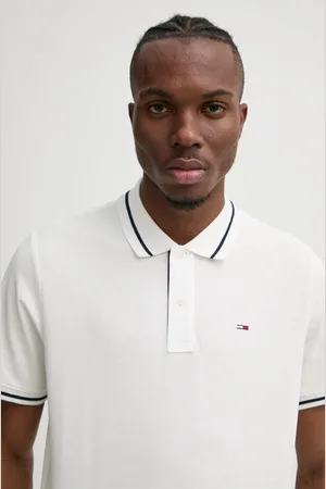 Tommy Hilfiger Polo bawełniane kolor gładki DM0DM20745