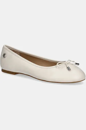 Ralph Lauren Baleriny skórzane Jayna kolor 802940728006