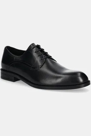 HUGO BOSS Półbuty skórzane Tayil męskie kolor 50541701