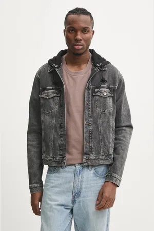 Tommy Hilfiger Kurtka jeansowa męska kolor przejściowa DM0DM20621