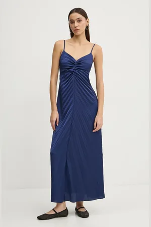 Abercrombie & Fitch Sukienka kolor midi prosta KI159-5674