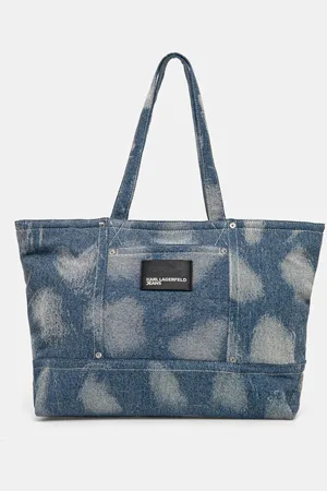 Karl Lagerfeld Torebka jeansowa kolor A1W50049